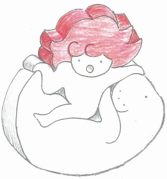 キジムナーを抱くジュゴン